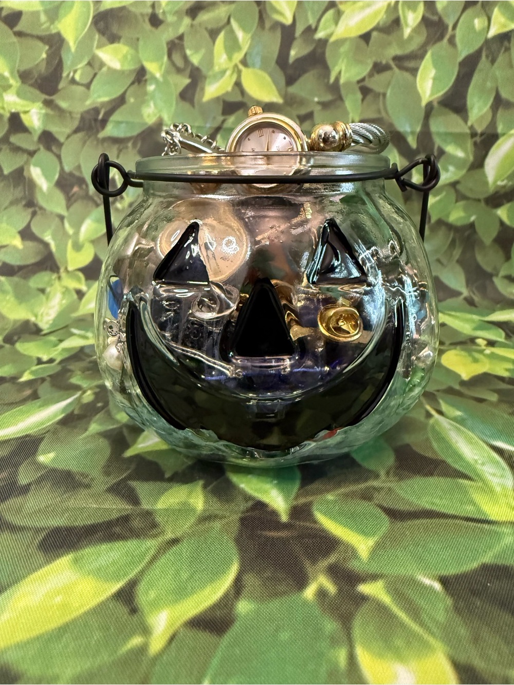 Halloween Themed Mystery Jewelry Jar